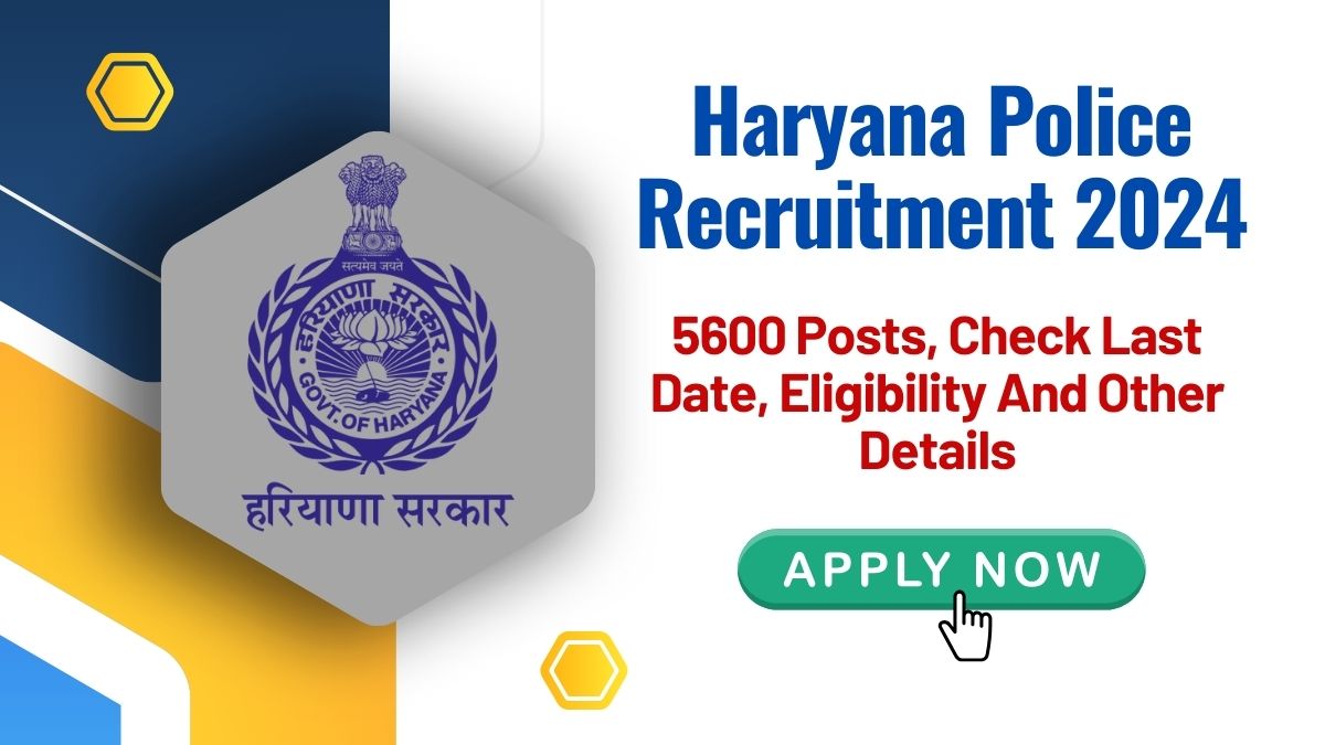 Haryana Police Constable Recruitment 2024